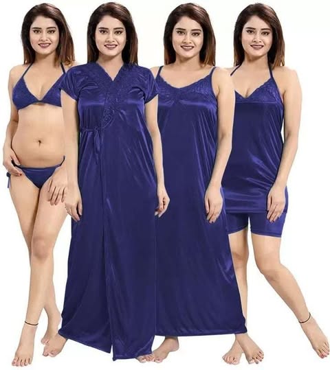 ND 1: Lace Design 6 Part Night Dress